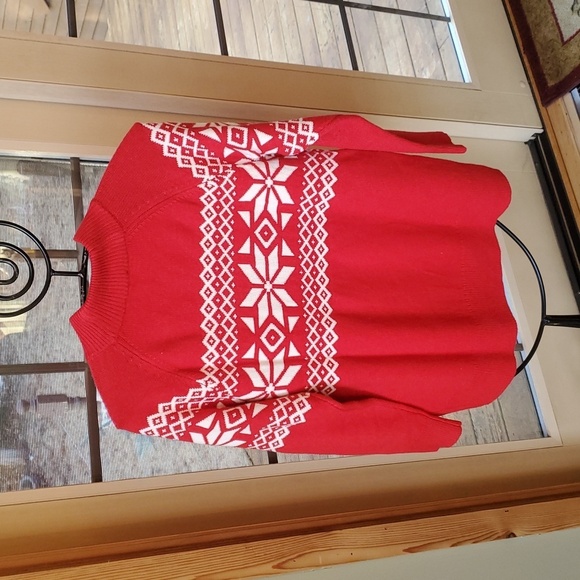 Talbots Mockneck Bicolor Fair Isle Long Sleeve Sz. PS Sweater NWT - Picture 6 of 13